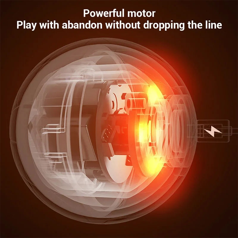 Pelota Inteligente para Gatos – Juguete Automático Recargable 360°